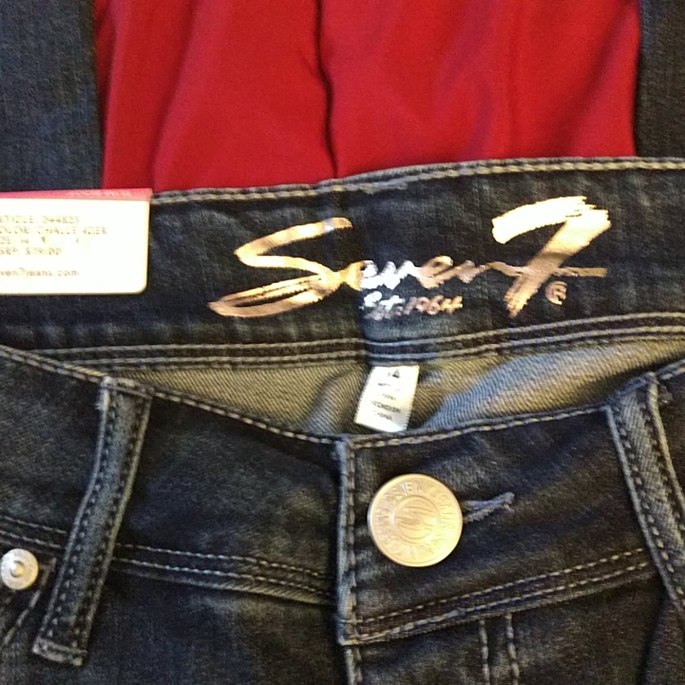 Seven7 mid rise slim boot jeans - Picture 4 of 9